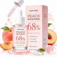 Sérum à la niacinamide de marque privée, formule personnalisée OEM ODM, testé par des dermatologues, certifié GMP ISO, meilleur sérum à la niacinamide de marque privée, directement du fournisseur