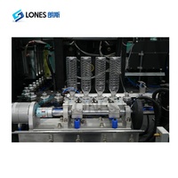 LS-A4 고속 풀 모터 드라이브 자동 PET 병 제조기 (10ML~600ML 소형 플라스틱 병용) PLC 제어 6000BPH