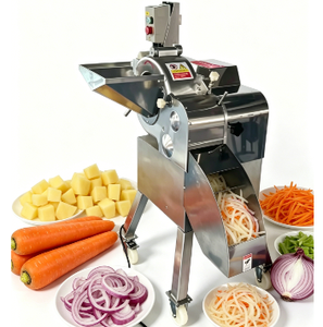 Máquina para Cortar Carne Cocida en Cubos, Equipo para Cortar Salchicha y Tocino en Cubos 3D - Product Image 5