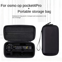 Pour OSMO Pocket 4Pro : Ensemble d'accessoires de batterie, étui de transport portable, sac rigide en EVA, sac de rangement pour caméra stabilisée portable