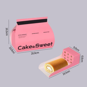 Fabricant de paquets de cuisson Gâteaux à bas <span class=keywords><strong>prix</strong></span> Desserts Biscuits <span class=keywords><strong>Macaron</strong></span> Papier Biscuits Boîte d'emballage - Product Image 3