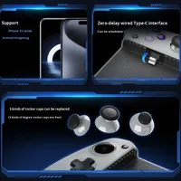 Manette de jeu mobile GameSir G8 Galileo Type-C pour Android et iPhone 15 Series (USB-C), manette de jeu Plug and Play
