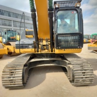 Excavatrice Caterpillar Mitsubishi CAT320 d'occasion, 23 tonnes, moteur hydraulique, boîte de vitesses, pompe Kawasaki, équipement de construction