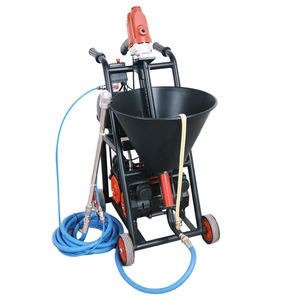 電気高圧スプレーガン工業用防水コーティングコーティングセメントスラリーパットスプレー機 - Product Image 5