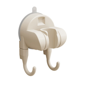 Shu Zheng <b>Suction</b> Cup <b>Shower</b> Head <b>Holder</b> Adjustable With Hook For Bathroom Storage - Product Image 5