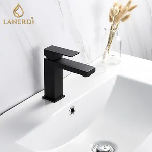 Faucet New Design American Sanitary Wares Black Surface Single Hole Handle Bathroom Face Basin Sink Water Body Faucet Tap Taps Mixer