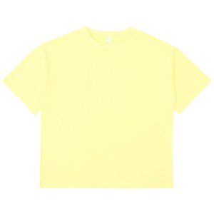 245g Heavyweight Boxy Cropped Anti-Shrunk 100% algodón Camiseta de lujo de gran tamaño Lisa para hombres - Product Image 1