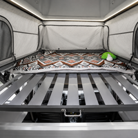 Camper Desplegable para Camioneta, Nuevo Diseño, Equipado con Toldo de 270 Grados, Camper Todoterreno Resistente para Toyota Hilux