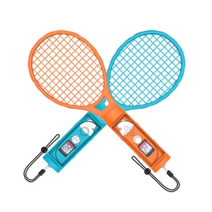 Raquette de tennis personnalisée avec boutons d'épaule/ZL/ZR et dragonne <span class=keywords><strong>Smash</strong></span> Shots pour Nintendo <span class=keywords><strong>Switch</strong></span> 2 Accessoires de fitness - Product Image 1