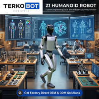 TERKOBOT MagicBot Z1 Robot Humanoide Bípedo con 50 Articulaciones, Navegación Autónoma, Diálogo con IA, I+D de Robots Humanoides