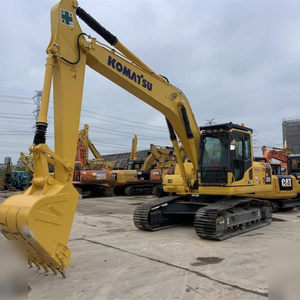 Excavatrice Komatsu PC200 d'occasion, poids opérationnel de 20 tonnes, avec moteur, boîte de vitesses, pompe et roulement, matériel de construction - Product Image 1
