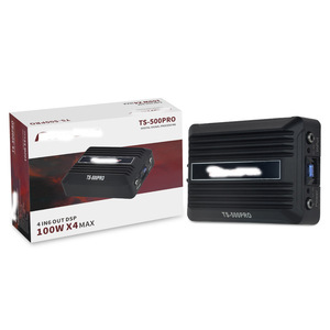 Pi Ts-500pro – amplificateur Audio de voiture à 4 canaux, processeur de Signal numérique DSP en alliage d'aluminium pour la mise à niveau du système sonore du véhicule - Product Image 5