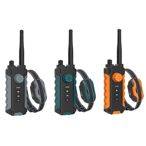 Entraîneur de chien télécommandé, portée de 3300 pieds, suppresseur d'aboiements, équipement d'entraînement pour animaux de compagnie, couleur noir et orange - Product Image 5