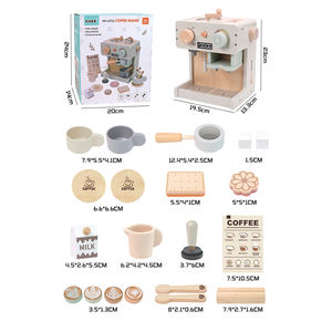 Juego <span class=keywords><strong>de</strong></span> Simulación <span class=keywords><strong>de</strong></span> Cafetera <span class=keywords><strong>de</strong></span> Madera, Juego <span class=keywords><strong>de</strong></span> Imitación, <span class=keywords><strong>Juegos</strong></span> <span class=keywords><strong>de</strong></span> Interacción, Juguetes Educativos <span class=keywords><strong>de</strong></span> <span class=keywords><strong>Cocina</strong></span> para Niños y Niñas - Product Image 6