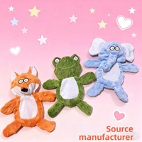 Nouveau jouet interactif pour chien en peluche écologique, sonore (bruit de papier froissé), durable, résistant à la mastication, pour la stimulation dentaire et contre l'ennui