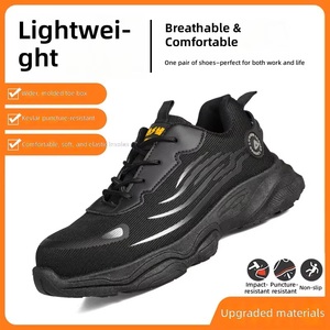<strong>Composite</strong> <strong>Toe</strong> Anti-Crash Anti-Puncture Safety Shoes Shock-Absorbing Metal-Free Security Gate <strong>Sneakers</strong> - Product Image 1