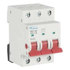 Interruptor Aislador Eléctrico Metálico Trifásico Timelec TMH1-125, Precio para Interrupción de Corriente Eléctrica - Product Image 1