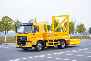Camion de sécurité routière MASH TL-3 Standard avec coussin anti-choc, Dongfeng 4x2 100K, véhicule tampon anti-collision pour l'entretien routier - Product Image 3