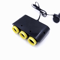 Prise allume-cigare de voiture DC12V 3 voies avec chargeur USB TYPE-C 5v 2.4A