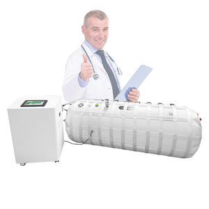 Cámara Hiperbárica Profesional 2.0 ATA de Carcasa Blanda, Cápsula HBOT de 2 ATA para Posición Acostada, Cámara de Oxígeno - Product Image 1