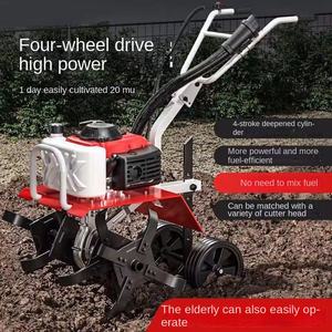 4 Stroke Agricultural Mini Tiller Machine Garden <b>Cultivator</b> Customized Mini Tiller <b>Cultivator</b> Power Tillers - Product Image 5