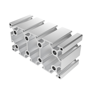 Profili in alluminio anodizzato rosso industriale 40-6000mm 4040 <span class=keywords><strong>T</strong></span> fessura quadrata 4080 estrusione 6000 serie 5% decorazioni taglio - Product Image 4