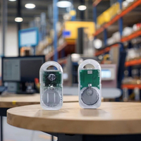 Balise BLE HCBB11 avec buzzer et lumière LED, étanche IP64, balise Bluetooth pour la recherche de marchandises en entrepôt et la localisation d'actifs