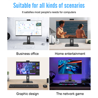 Rotation à 360 degrés de haute qualité 23.8 ''Ultra-mince Core I3 I5 I7 Business Gaming All in One Pc Aio Desktop Computer Personnalisable