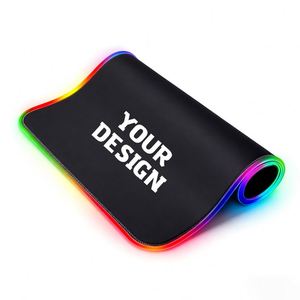 Alfombrilla de Ratón Grande de Goma Antideslizante Personalizada de Fábrica Xxl, Alfombrilla de Ratón para Juegos Led Rgb de Tela de Alta Calidad Oem - Product Image 1