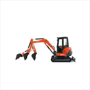 Excavatrice d'occasion importée du Japon, Kubota KX121-3 Mini, 4,1 tonnes, excavatrice sur chenilles Kubota, vente à bas prix - Product Image 1