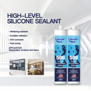 Sellador de Silicona Estructural Silande Mf881, 100% Silicona, Curado Neutro, Alta Adhesión, Sellador de Construcción para Todo Tipo de Clima - Product Image 2