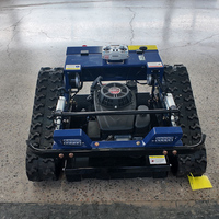 Tondeuse à gazon robotisée télécommandée tout-terrain CE EPA 550 mm approuvée pour le jardin