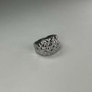 Fashion <b>Ring</b> 316L Stainless Steel PVD Gold Plating Sustainable Resistant Design For Men Women Jewelry - Product Image 1