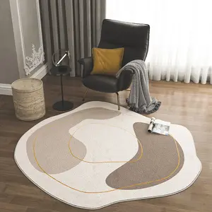 תוספות סדיר צורת שטיחים מופשט גיאומטרי גדול הדפסת מודרני שטיח