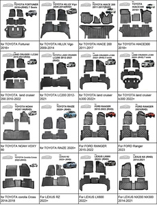 Tay phải lái xe 3D TPE thảm sàn xe Thảm lót sàn cho TOYOTA RAV4 2020 rhd xe Thảm mat - Product Image 5