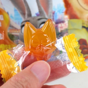 Caramelo de gelatina de fruta con vitamina C de 60g, delicioso sabor a naranja y frambuesa, aperitivos saludables para niños y adultos para oficina, viajes - Product Image 4