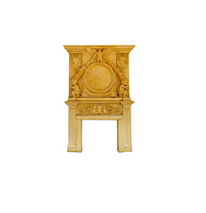 Revestimiento de Chimenea Neoclásico, Exquisitamente Diseñado, con Detalles Arquitectónicos Clásicos - Product Image 1