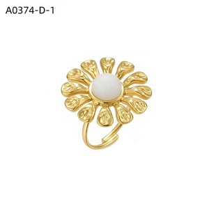 Bague tendance avec PIEDRA A0374 pour femme, bijoux de haute qualité - Product Image 1