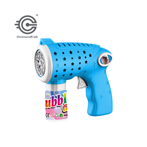 Bán Hot Chất lượng cao unisex bán buôn nhà máy 10 lỗ điện Kid của mùa hè Đồ chơi súng bong bóng với ánh sáng đầy màu sắc - Product Image 1