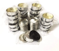 60ml para latas de 73mm*23mm Cali Pressitins Tuna Tin Candry HerbTin Tapa de fácil apertura Cubierta plateada A prueba de olores Grado alimenticio Personalizado