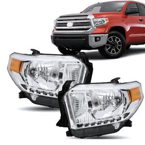 Assemblages de phares Toyota Tundra 2014-2017 – Lentilles en verre de remplacement pour route lisse, ajustement OEM - Product Image 1