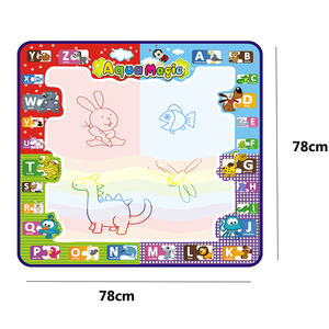 ألعاب الحظ أكوا ماجيك المياه خربش حصيرة 78x78 الأطفال التعليمية المبكرة اللوحة خربش حصيرة - Product Image 6