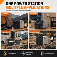 Estación de Energía Portátil para Exteriores OEM de 800W con Pantalla LED y Carcasa Metálica para Camping, Pesca y Uso de Emergencia