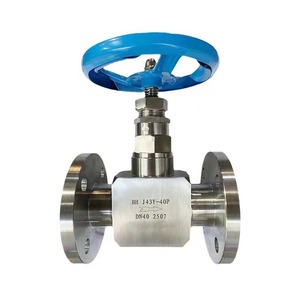 Válvula de Globo con Brida DN40 PN40 de Acero 2507 de Alta Resistencia a Ácidos, Álcalis y Corrosión para Instrumentos de Estaciones de Energía - Product Image 1