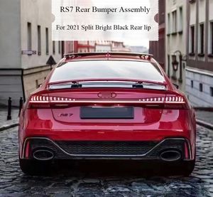 Pare-chocs arrière modifié Runde RS7, nouveau design <span class=keywords><strong>A7</strong></span> pour <span class=keywords><strong>Audi</strong></span> 19-21 <span class=keywords><strong>A7</strong></span>, pare-chocs arrière RS7 amélioré, lèvre arrière noire brillante, embout de queue - Product Image 5