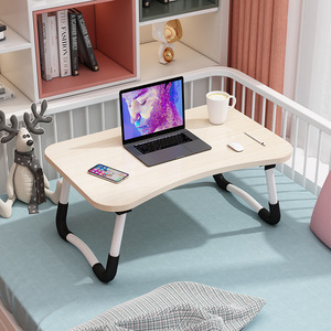 Nuevo 2025 escritorio plegable para ordenador cama portátil estudio perezoso dormitorio Simple mesa pequeña estudiantes aprender dormitorio almacenamiento - Product Image 5