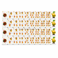 Tuiles de Mahjong Américaines Personnalisées en Acrylique Gravé de Luxe, Décoration Festive Rouge de Noël, Écologiques, pour Soirées de Jeu et Réunions Familiales