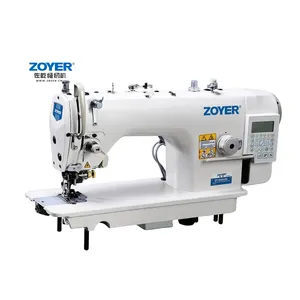 ZY5200 zoyer high-speed lockseam industrial sewing machine with right side cutter for collar and the front of garment