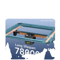Imprimante 3D FDM Kingroon KLP1 Klipper Core-XY à grande vitesse avec nivellement automatique et boîtier fermé pour la vente en gros
