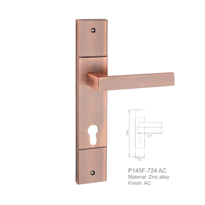 Poignée de <span class=keywords><strong>porte</strong></span> en cuivre antique de haute qualité, <span class=keywords><strong>serrure</strong></span> de <span class=keywords><strong>porte</strong></span> <span class=keywords><strong>d</strong></span>'<span class=keywords><strong>entrée</strong></span>, grandes poignées de <span class=keywords><strong>porte</strong></span> - Product Image 4